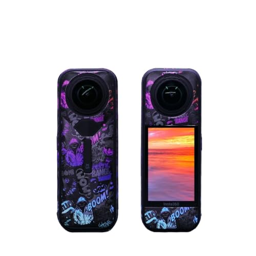 Aufkleber für Insta360 X5,wasserdichte Kamera-Schutzhüllen,Kratzfeste, Bunte PVC-Schutzhülle für Insta360 X5 Zubehör (17) von Aoyygg