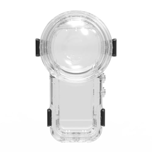 Für Insta360 X5 Quick Release Tauchgehäuse, Full Stealth, 60m, 316 Edelstahl wasserdichtes Gehäuse mit Anti-Beschlag-Folien & Magnetische Basis, 360° Nahtlose Unterwasser/Oberflächen-Aufnahmen Für Insta360 X5 Quick Release Tauchgehäuse, Full Stealth, 60m, 316 Edelstahl wasserdichtes Gehäuse mit Anti-Beschlag-Folien & Magnetische Basis, 360° Nahtlose Unterwasser/Oberflächen-Aufnahmen von Aoyygg