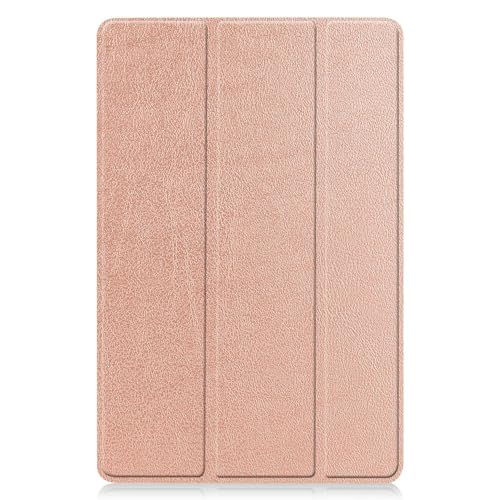 Hülle für Samsung Galaxy Tab S10FE 10.9, Stoßfeste Hülle, 10,9 Zoll, Weiche, Sturzsichere Schutzhülle (Rose Gold) von Aoyygg