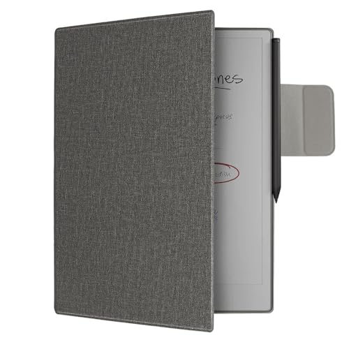 Magnetische Schutzhülle für Remarkable Paper Pro 11,8-Zoll-2024-Hülle – stoßfeste PU-Hülle, Kratzfest und staubdicht (Gray) von Aoyygg
