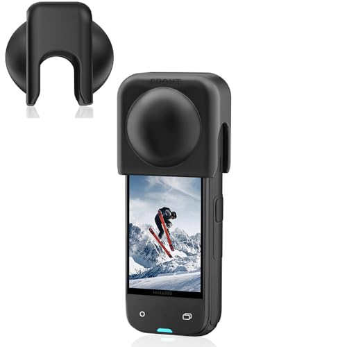 Objektivdeckel für Insta360 X5 X4, Staub- und Kratzfeste Silikon-Schutzhülle für Insta 360 X5 Objektivschutz, Kamerazubehör von Aoyygg