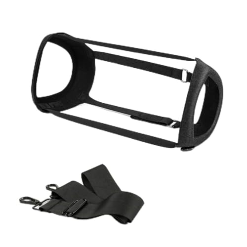 Reise-Transporttasche für Sony SRS-XB43,Schutzhülle Lautsprecher Reisetasche,für Sony SRS-XB43 Audio-Schutzhülle Tragbare Einzel-Schulter-Schutztasche (Black) von Aoyygg