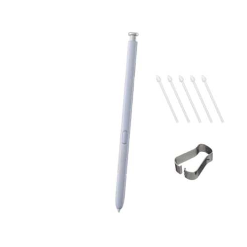 S Pen, Empfindlicher Stift Geeignet für Samsung Galaxy S25 Ultra, Ersatz-Stylus Touchscreen-Stift mit Druck (Silver Blue+ 5 Nib) von Aoyygg