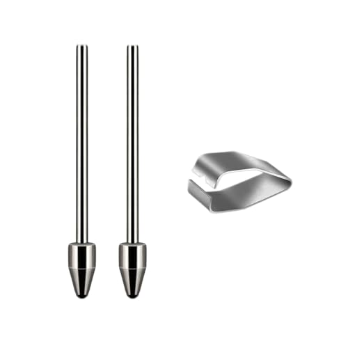 S Pen Stiftspitzen Ersatzspitzen Stylus-Spitzen Kompatibel mit Remarkable Paper Tablet Marker Plus Stylus für Galaxy Note10/20/Tab S6 LITE/S7/S9/S24U Ersatzstiftspitzen/-Spitzen aus Metall (2pcs) von Aoyygg