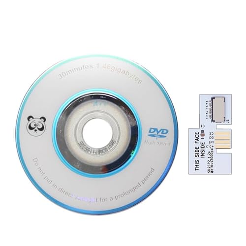 SD2SP2 Adapter SD2SP2 Micro SD Kartenadapter TF Kartenleser Ersatz Swiss Boot Disc Mini DVD für Gamecube NTSC-U Spielzubehör (White) von Aoyygg