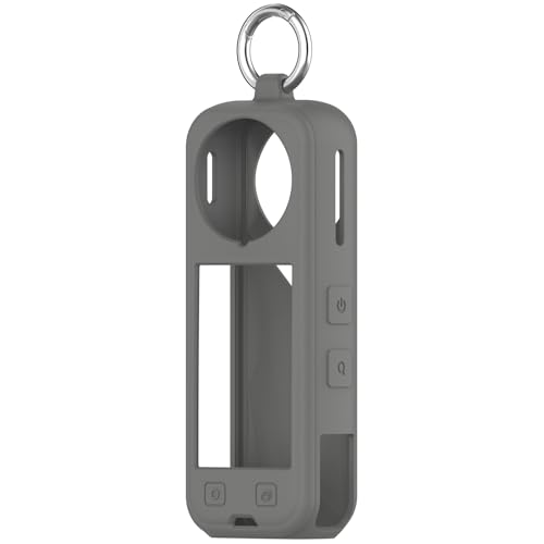 Schutzhülle für Insta360 X5 Kamera, tragbare Aufbewahrungshülle, Silikon-Schutzhülle (Dark Gray) von Aoyygg