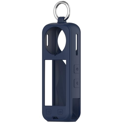 Schutzhülle für Insta360 X5 Kamera, tragbare Aufbewahrungshülle, Silikon-Schutzhülle (Midnight Blue) von Aoyygg