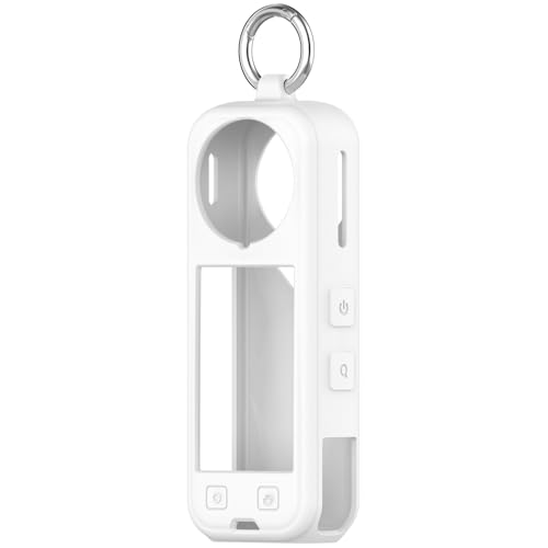 Schutzhülle für Insta360 X5 Kamera, tragbare Aufbewahrungshülle, Silikon-Schutzhülle (White) von Aoyygg