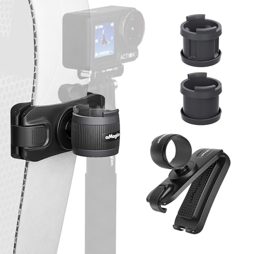 Selfie-Stick-Halterung Geeignet für DJI Osmo Action 5 Pro und andere Sportkameras Klemmhalterung, Selfie-Stick-Rucksack-Aufbewahrungshalterung Zubehör Selfie-Stick-Halterung Geeignet für DJI Osmo Action 5 Pro und andere Sportkameras Klemmhalterung, Selfie-Stick-Rucksack-Aufbewahrungshalterung Zubehör von Aoyygg
