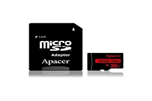 Apacer Micro-SDHC-Speicherkarte (32 GB, Class 10, UHS-I, U1, Class 10, 32 GB, Class 10, UHS-I von Apacer