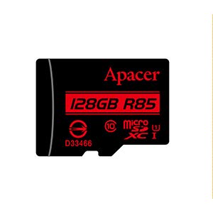 Apacer microSDXC UHS-I U1 Class10 Flash-Speichermodul (128 GB, Class 10) von Apacer