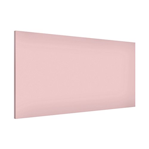 Magnettafel Colour Rose Memoboard Design Quer Metall Magnet Pinnwand Motiv Wand Stahl Küche Büro, Größe HxB: 37cm x 78cm von Apalis