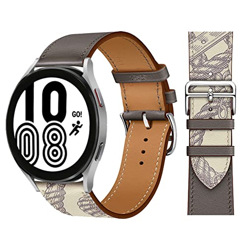 Apbands 20mm Lederarmband kompatibel für Samsung Galaxy Watch 4 44mm 40mm/4 Classic 42mm 46mm/3 41mm Bänder Schnellverschluss-Uhrenarmband 42mm/Active 2/Active/Gear S2 Zinn-Beton Apbands 20mm Lederarmband kompatibel für Samsung Galaxy Watch 4 44mm 40mm/4 Classic 42mm 46mm/3 41mm Bänder Schnellverschluss-Uhrenarmband 42mm/Active 2/Active/Gear S2 Zinn-Beton von Apbands
