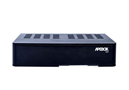 Apebox C2 - Combo Receiver Multistream Full HD (1080p, 1x DVB-S2, 1x DVB-T2/C, 2X USB 2.0, HD-Out, LAN, CA, LED-Display, IR, SPDIF, AV Cable, RS232, YouTube, DLNA and Great RCU) von Apebox