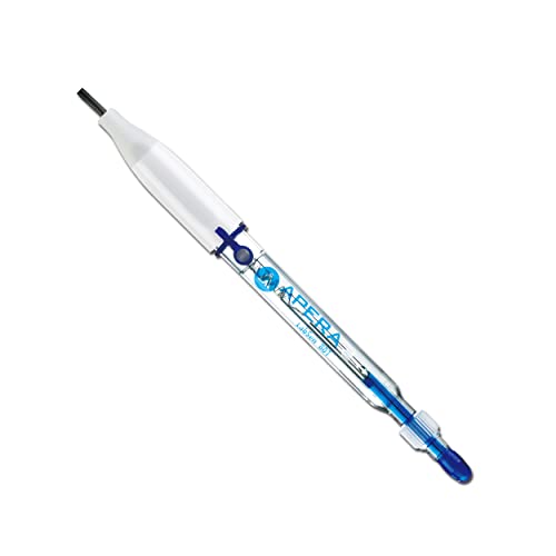 Apera Instruments LabSen 801 Professionelle pH-Elektrode für gereinigtes Wasser und Proben mit niedriger Ionenkonzentration (BNC-Anschluss, bleifreies Glas) von Apera Instruments