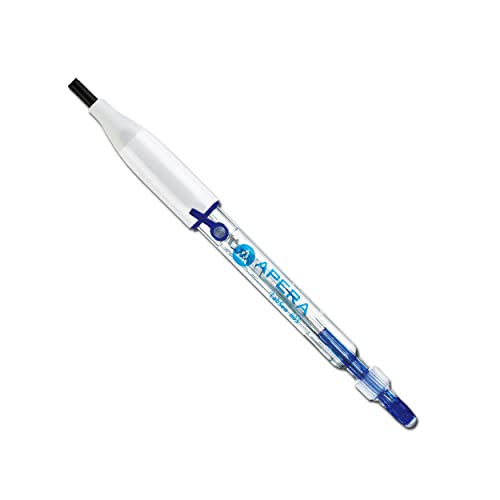 Apera Instruments LabSen 803 pH-Glas-Elektrode für gereinigtes Wasser und Proben mit niedriger Ionenkonzentration, mit integriertem Temperatursensor, Ersatzelektrode für SX811-PW Apera Instruments LabSen 803 pH-Glas-Elektrode für gereinigtes Wasser und Proben mit niedriger Ionenkonzentration, mit integriertem Temperatursensor, Ersatzelektrode für SX811-PW von Apera Instruments