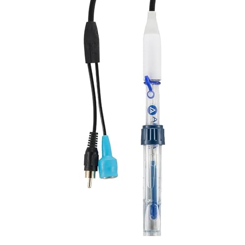 Apera Instruments LabSen 843 kombinierte pH-/Temp.-Elektrode für stark basische Lösungen, Messbereich 0-14 pH, BNC-Anschluss von Apera Instruments
