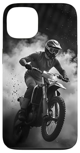 Hülle für iPhone 13 Motocross Fahrer Cross-Motorrädern Trial Enduro Cross-Fahrer Hülle für iPhone 13 Motocross Fahrer Cross-Motorrädern Trial Enduro Cross-Fahrer von ApiDesign