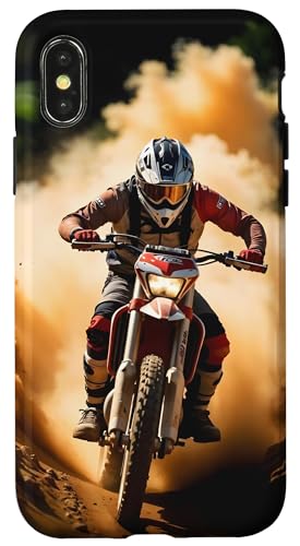 Hülle für iPhone X/XS Motocross Fahrer von Cross-Motorrädern Trial Enduro Freest Hülle für iPhone X/XS Motocross Fahrer von Cross-Motorrädern Trial Enduro Freest von ApiDesign