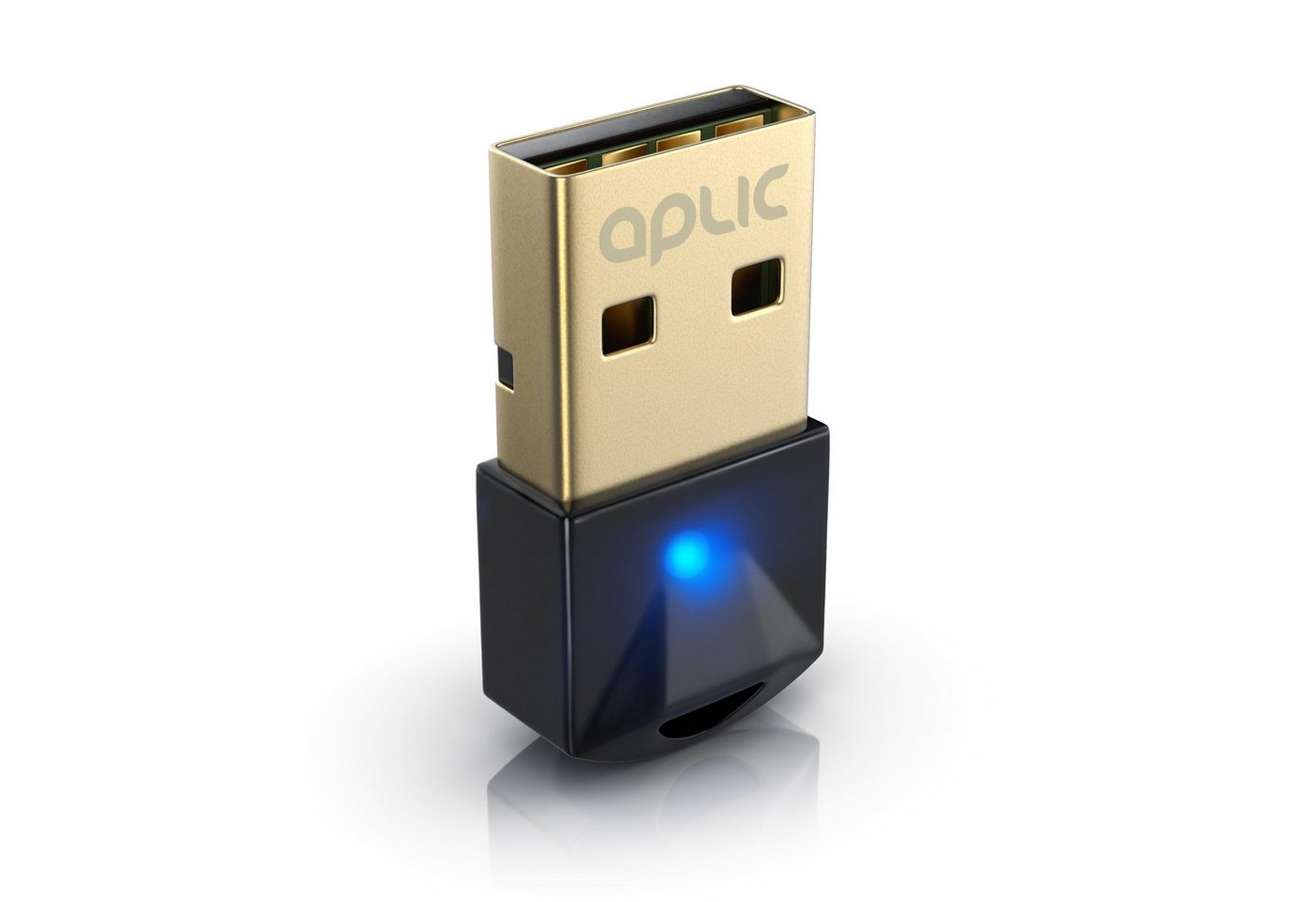 Aplic Bluetooth-Adapter, BT USB Stick Nano, BT5.0 Adapter / Dongle, Empfänger & Sender von Aplic