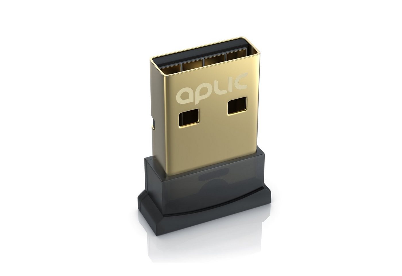 Aplic Bluetooth-Adapter, Bluetooth V4.0 USB Stick Bluetooth Adapter - bis zu 10m Reichweite von Aplic