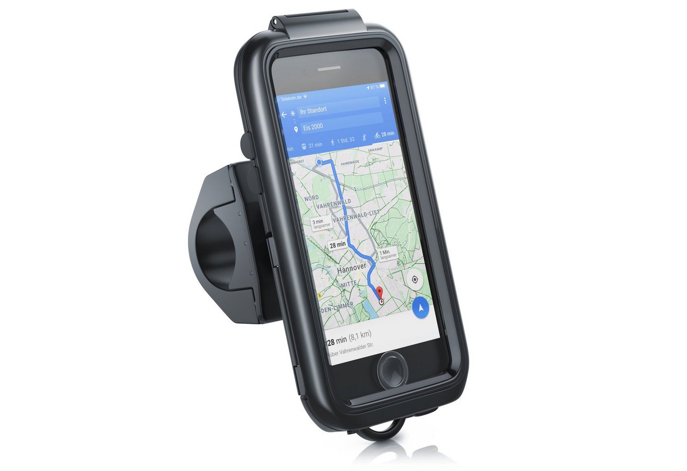 Aplic Handy-Halterung, (wasserabweisende Fahrradhalterung für Apple iPhone 6 6s 7 8 SE 2 3 Gen) von Aplic