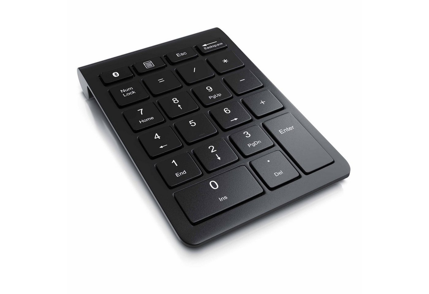 Aplic Wireless-Tastatur (Bluetooth Numpad mit 22 Tasten Keypad, Ziffernblock, Multimediatasten) von Aplic