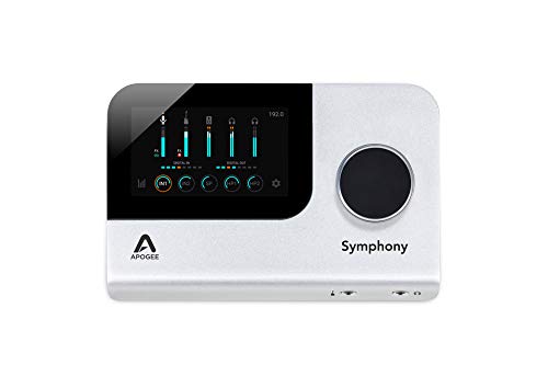 Apogee Symhony Desktop 10 In x 14 Out Desktop Audio-Interface (Symphony-Serie Wandlern und DSP-Effekten, professionelle Audioaufnahmen, Dynamic Touch Screen Display) Apogee Symhony Desktop 10 In x 14 Out Desktop Audio-Interface (Symphony-Serie Wandlern und DSP-Effekten, professionelle Audioaufnahmen, Dynamic Touch Screen Display) von Apogee