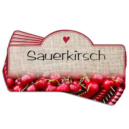 Apoidea – Marmeladen Etiketten selbstklebend 48 Stück/hochwertige Etiketten für Marmeladengläser/Aufkleber Marmeladengläser/Etiketten selbstklebend Marmelade - Sauerkirsch Apoidea – Marmeladen Etiketten selbstklebend 48 Stück/hochwertige Etiketten für Marmeladengläser/Aufkleber Marmeladengläser/Etiketten selbstklebend Marmelade - Sauerkirsch von Apoidea