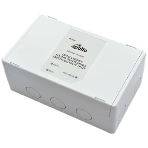 Apollo SA4700-103APO Intelligente Netzschalter-Eingangs-Ausgangseinheit (250 V AC) BS 7273-4 Failsafe-Anforderungen von Apollo Discovery