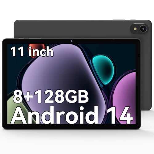 ApoloSign 11 Zoll Android 14 Tablet 8GB RAM 128GB + 1TB Erweiterbar Octa-Core Prozessor 7000mAh Langzeit-Akku HD IPS Display Für Streaming, Gaming & Arbeit von ApoloSign