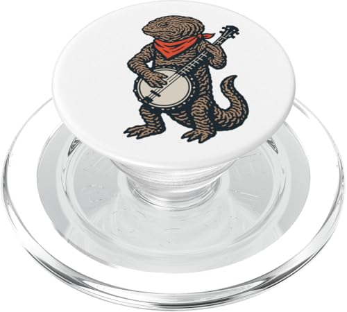 Appalachian Hellbender Salamander Cute Banjo Picker Music PopSockets PopGrip für MagSafe Appalachian Hellbender Salamander Cute Banjo Picker Music PopSockets PopGrip für MagSafe von Appalachian Basecamp by Giant Step