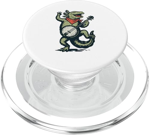 Axolotl Cute Banjo Picker Music PopSockets PopGrip für MagSafe Axolotl Cute Banjo Picker Music PopSockets PopGrip für MagSafe von Appalachian Basecamp by Giant Step