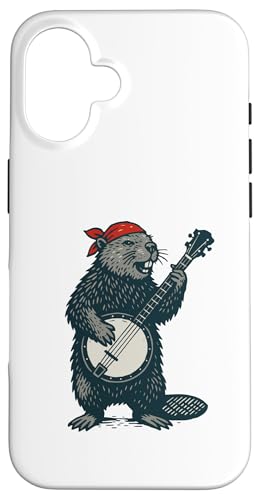 Beaver Cute Banjo Picker Music Hülle für iPhone 16 Beaver Cute Banjo Picker Music Hülle für iPhone 16 von Appalachian Basecamp by Giant Step
