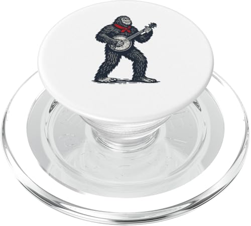 Bigfoot Cute Banjo Picker Music PopSockets PopGrip für MagSafe Bigfoot Cute Banjo Picker Music PopSockets PopGrip für MagSafe von Appalachian Basecamp by Giant Step
