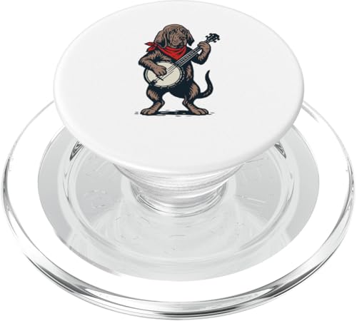 Bloodhound Dog Cute Banjo Picker Music PopSockets PopGrip für MagSafe Bloodhound Dog Cute Banjo Picker Music PopSockets PopGrip für MagSafe von Appalachian Basecamp by Giant Step