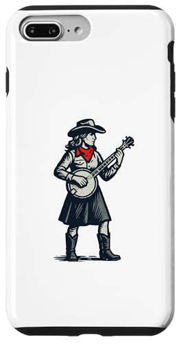 Cowgirl Cute Banjo Picker Music Hülle für iPhone 7 Plus/8 Plus Cowgirl Cute Banjo Picker Music Hülle für iPhone 7 Plus/8 Plus von Appalachian Basecamp by Giant Step
