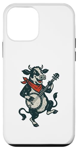 Cute Cow Banjo Picker Music Hülle für iPhone 12 mini Cute Cow Banjo Picker Music Hülle für iPhone 12 mini von Appalachian Basecamp by Giant Step