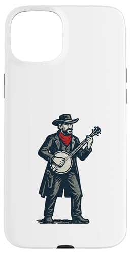 Gunslinger Cowboy Cute Banjo Picker Music Hülle für iPhone 15 Plus Gunslinger Cowboy Cute Banjo Picker Music Hülle für iPhone 15 Plus von Appalachian Basecamp by Giant Step