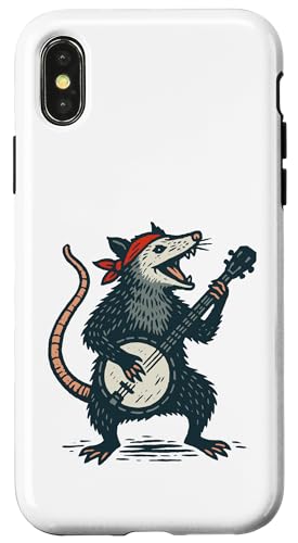 Hippie Possum Cute Banjo Picker Music Hülle für iPhone X/XS Hippie Possum Cute Banjo Picker Music Hülle für iPhone X/XS von Appalachian Basecamp by Giant Step