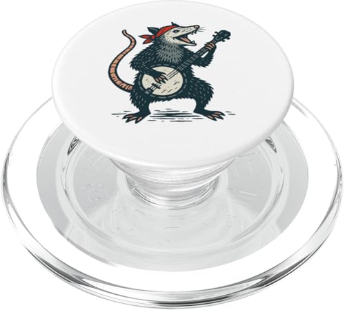Hippie Possum Cute Banjo Picker Music PopSockets PopGrip für MagSafe Hippie Possum Cute Banjo Picker Music PopSockets PopGrip für MagSafe von Appalachian Basecamp by Giant Step