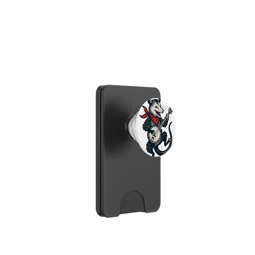 Hippie Possum Cute Banjo Picker Music PopSockets PopWallet für MagSafe Hippie Possum Cute Banjo Picker Music PopSockets PopWallet für MagSafe von Appalachian Basecamp by Giant Step