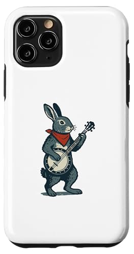 Jackrabbit Cute Banjo Picker Music Hülle für iPhone 11 Pro Jackrabbit Cute Banjo Picker Music Hülle für iPhone 11 Pro von Appalachian Basecamp by Giant Step