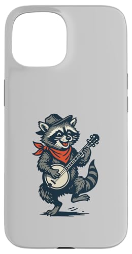 Raccoon Cute Banjo Picker Music Cottagecore Hülle für iPhone 15 Raccoon Cute Banjo Picker Music Cottagecore Hülle für iPhone 15 von Appalachian Basecamp by Giant Step