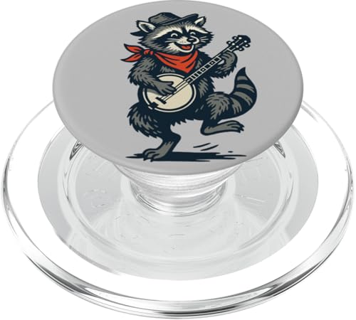 Raccoon Cute Banjo Picker Music Cottagecore PopSockets PopGrip für MagSafe Raccoon Cute Banjo Picker Music Cottagecore PopSockets PopGrip für MagSafe von Appalachian Basecamp by Giant Step