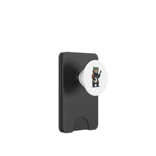 Red Panda Cute Banjo Picker Music Cottagecore PopSockets PopWallet für MagSafe Red Panda Cute Banjo Picker Music Cottagecore PopSockets PopWallet für MagSafe von Appalachian Basecamp by Giant Step