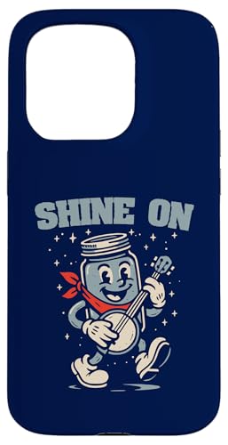 Shine On Banjo Playing Moonshine Jar Cute Banjo Picker Music Hülle für iPhone 15 Pro Shine On Banjo Playing Moonshine Jar Cute Banjo Picker Music Hülle für iPhone 15 Pro von Appalachian Basecamp by Giant Step