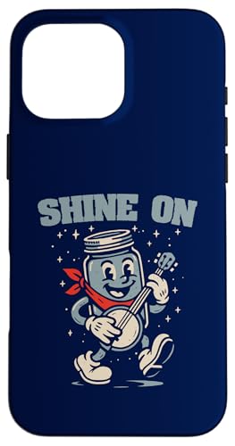 Shine On Banjo Playing Moonshine Jar Cute Banjo Picker Music Hülle für iPhone 16 Pro Max Shine On Banjo Playing Moonshine Jar Cute Banjo Picker Music Hülle für iPhone 16 Pro Max von Appalachian Basecamp by Giant Step