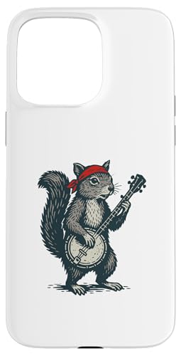 Squirrel Cute Banjo Picker Music Hülle für iPhone 15 Pro Max Squirrel Cute Banjo Picker Music Hülle für iPhone 15 Pro Max von Appalachian Basecamp by Giant Step