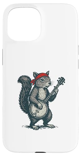 Squirrel Cute Banjo Picker Music Hülle für iPhone 15 Squirrel Cute Banjo Picker Music Hülle für iPhone 15 von Appalachian Basecamp by Giant Step